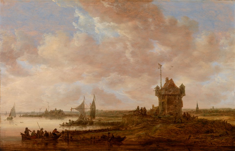 Jan van Goyen - The Square Watch-Tower - BF843 - Barnes Foundation