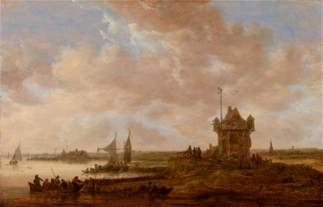 Jan van Goyen - The Square Watch-Tower - BF843 - Barnes Foundation
