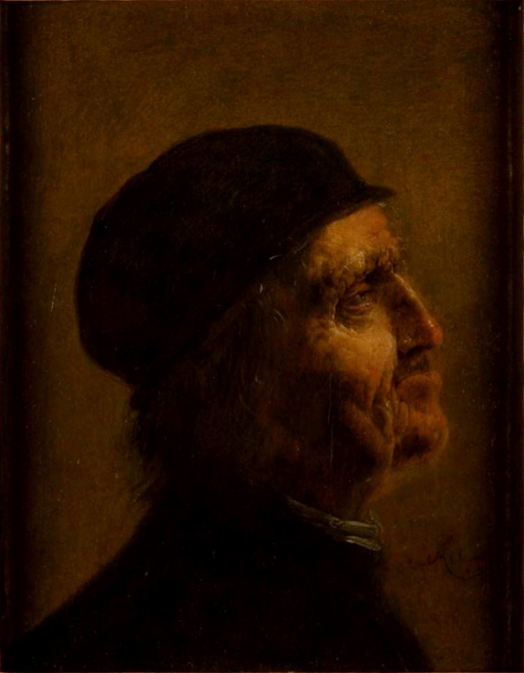 Jan van der Venne - Tronie of an old man