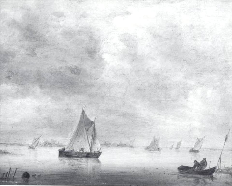 Jan van Goyen - Rivierlandschap - SG 529 - Städel Museum