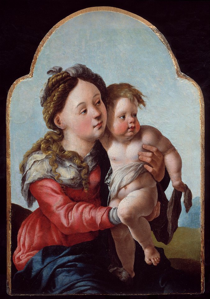 Jan van Scorel - Madonna and Child - Google Art Project