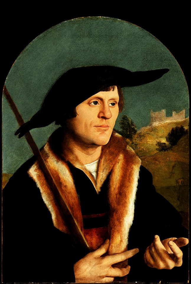 Jan van Scorel - Pilgrim - 73.5 - Detroit Institute of Arts