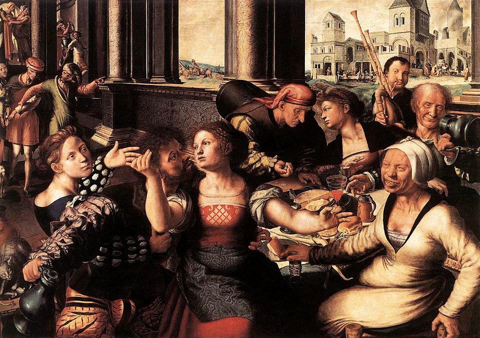 Jan van Hemessen - The Prodigal Son - WGA11358