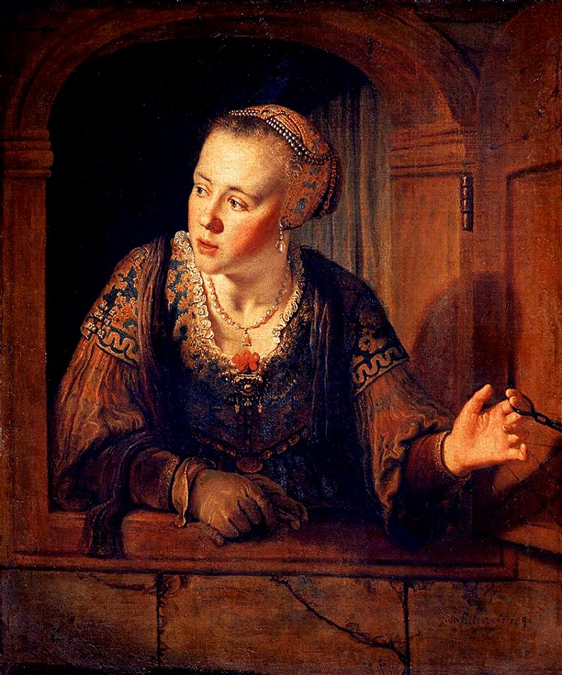 Jan Victors - Young Woman at a Window - WGA25065