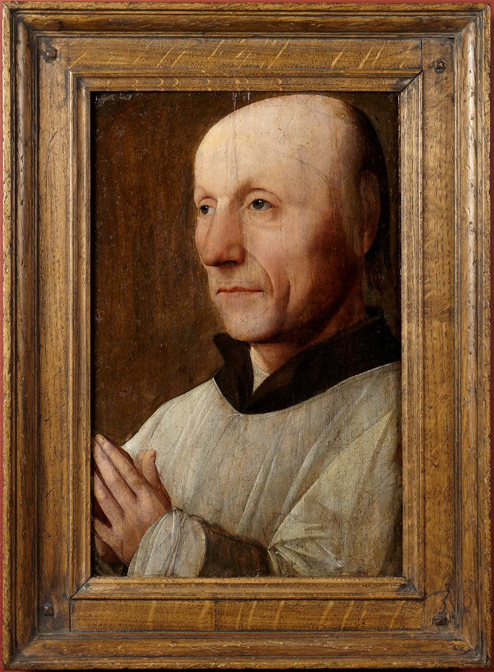 Jan van Scorel - Portrait of a man, possibly a pilgrim - 1995-54 - Princeton University Art Museum