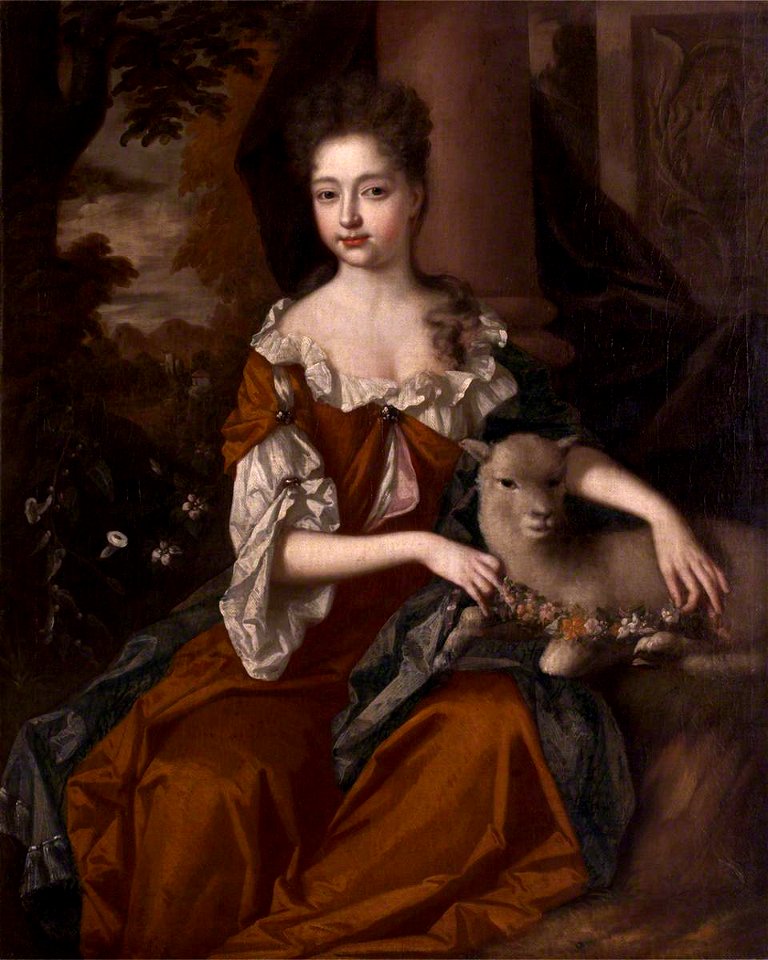 Jan van der Vaart (1647-1721-1727) (attributed to) - Urith Pole (d.1697), Lady Trevelyan - 352395 - National Trust