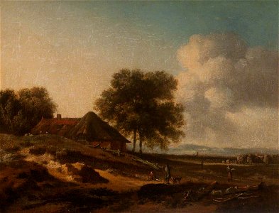 Jan Wijnants (c.1635-1684) (attributed to) - A Thatched Cottage - 1507733 - National Trust