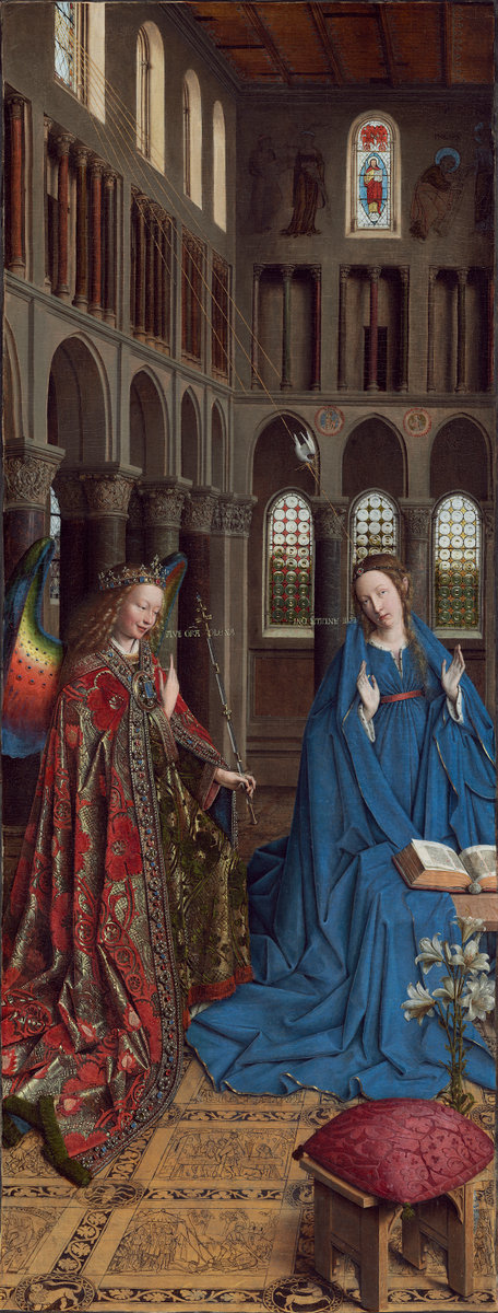 Jan van Eyck The Annunciation 1434-1436