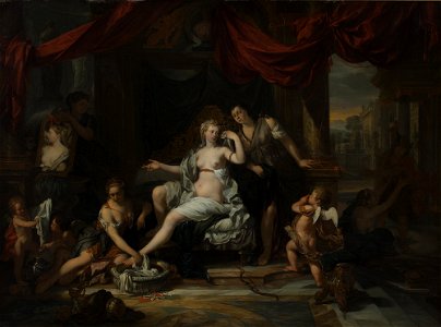 Jan Verkolje - Herse Preparing to Receive Mercury - KMSsp677 - Statens Museum for Kunst