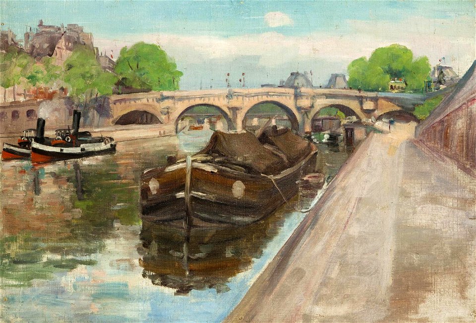 Jan Vochoc Pont Neuf Paris 1902