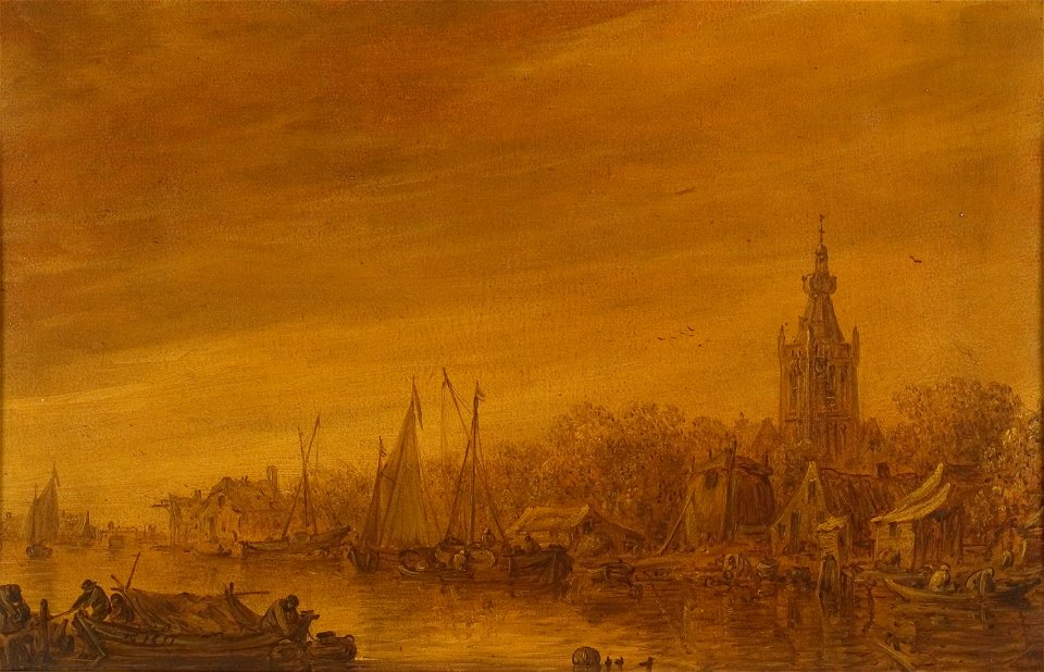 Jan van Goyen - Gezicht op Overschie - 0411 - Rijksmuseum Twenthe
