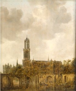 Jan van Goyen - Cathedral of Utrecht Cat463