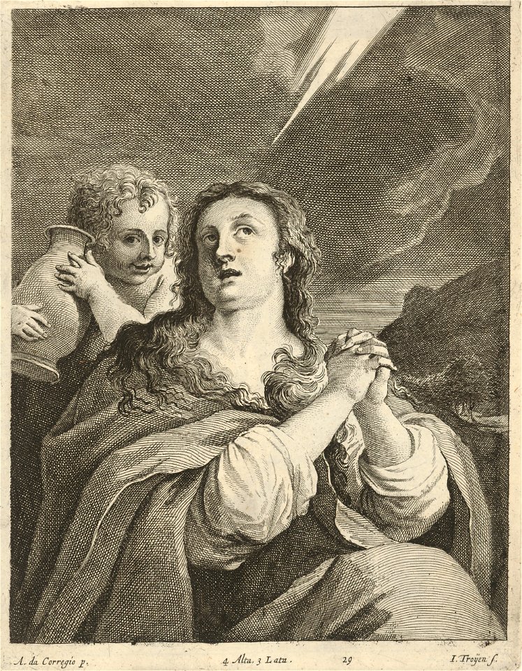 Jan van Troyen - Penitent Mary Magdalene SVK-SNG.G 11965-30