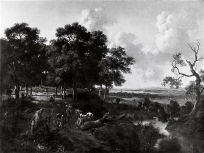 Jan Wynants - Landschaft mit Falkner - 12019 - Bavarian State Painting Collections