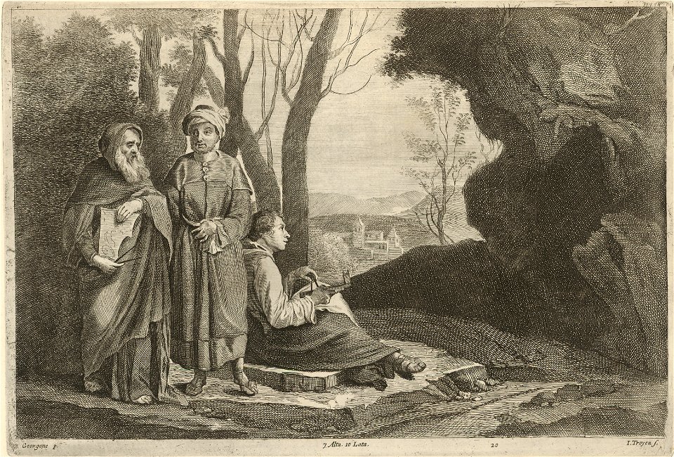 Jan van Troyen - Three Philosophers SVK-SNG.G 11965-21
