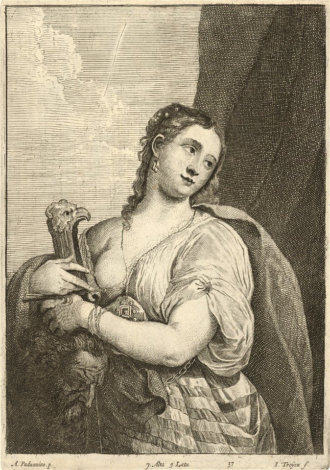 Jan van Troyen - Judith with the Head of Holofernes SVK-SNG.G 11965-38