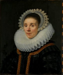Jan van Ravesteyn - Portrait of a Woman - NG.M.00008 - National Museum of Art, Architecture and Design