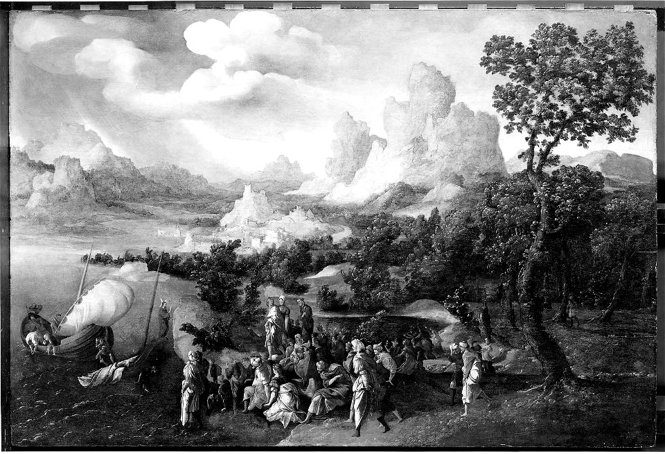 Jan van Scorel - Christ Preaching on the Sea of Galilee - 50.293 - Museum of Fine Arts