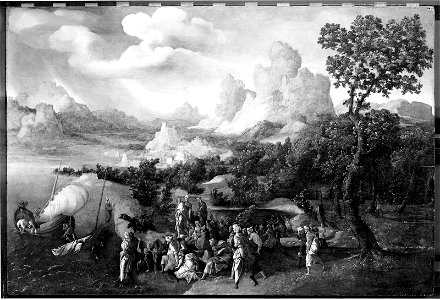 Jan van Scorel - Christ Preaching on the Sea of Galilee - 50.293 - Museum of Fine Arts