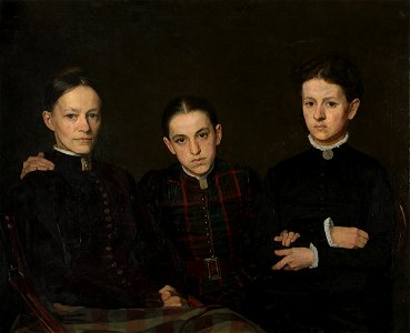 Jan Veth - Cornelia, Clara en Johanna Veth