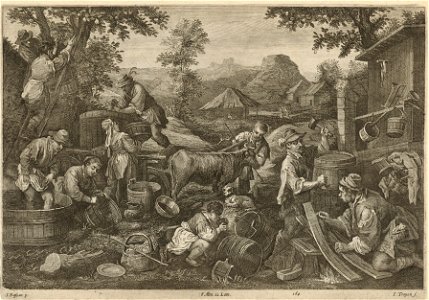 Jan van Troyen - Allegory of Autumn SVK-SNG.G 11965-165