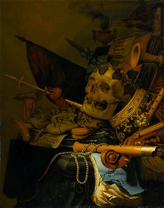 Jan Vermeulen Vanitas Still Life. Free illustration for personal and commercial use.