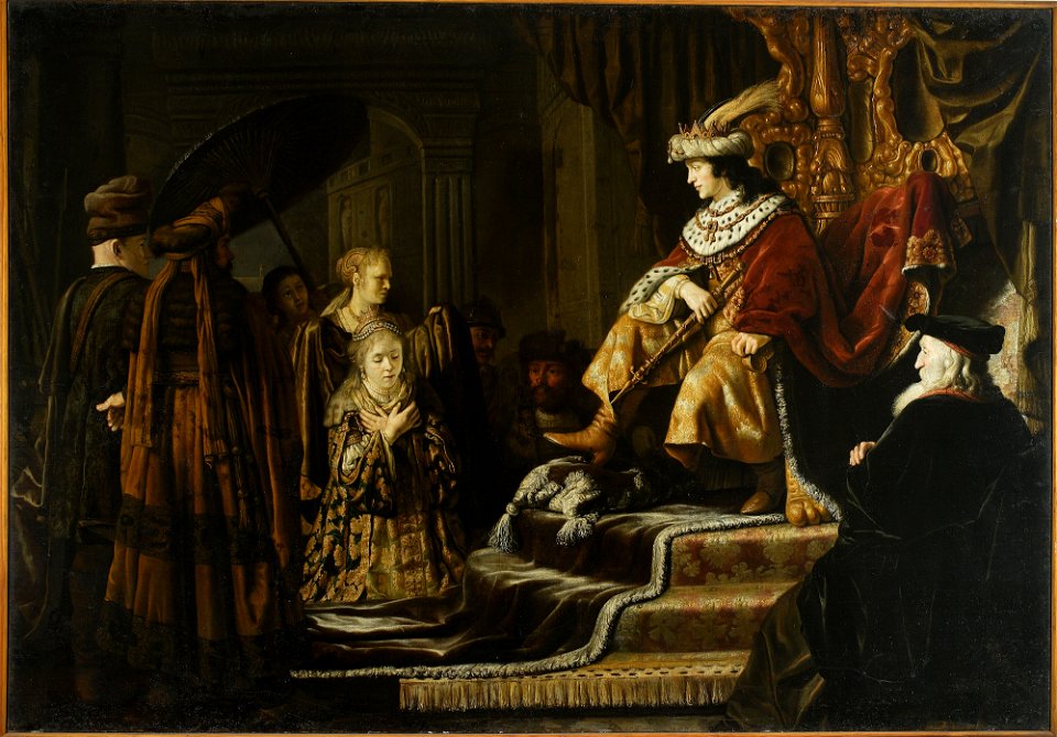 Jan Victors - Esther before Ahasuerus (Esther 2-16) - M.Ob.2361 MNW - National Museum in Warsaw