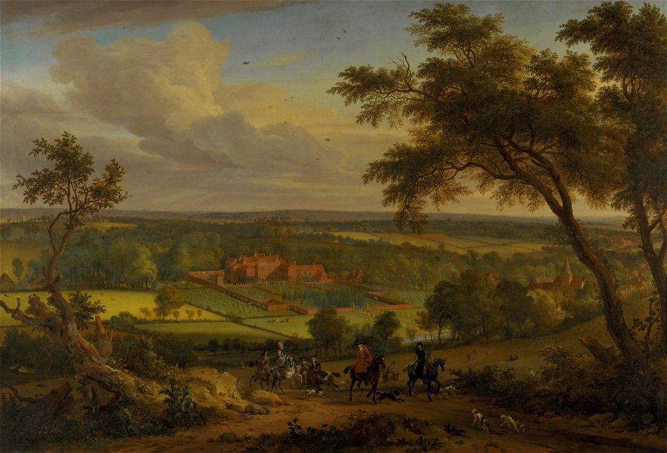 Jan Wyck - Bifrons Park, Kent - Google Art Project