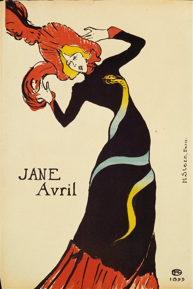 Lautrec jane avril (poster) 1899