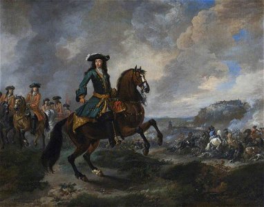 Jan Wyck (1645-1700) - William III (William of Orange) (1650–1702), at the Second Seige of Namur, 2 July to 1 September 1695 - 1220971 - National Trust