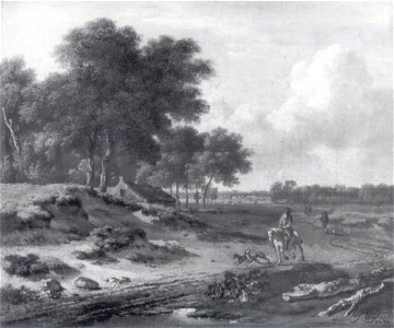Jan Wijnants - Landschap met ruiter - 1237 - Städel Museum