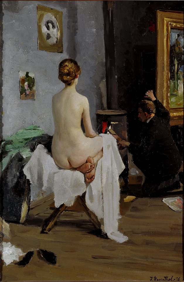 Janis Rozentāls - The Painter’s Studio - Google Art Project