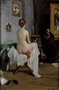 Janis Rozentāls - The Painter’s Studio - Google Art Project