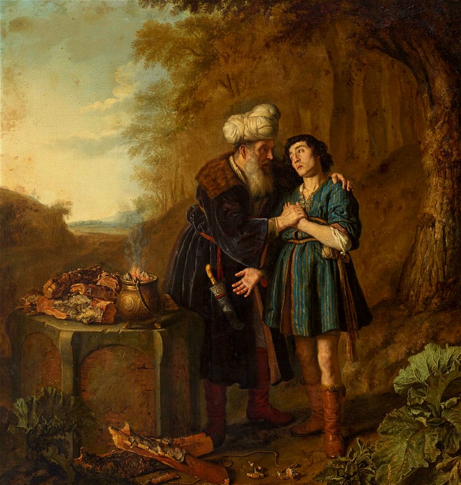 Jan Victors - Abraham and Isaac before the Sacrifice 41884-7