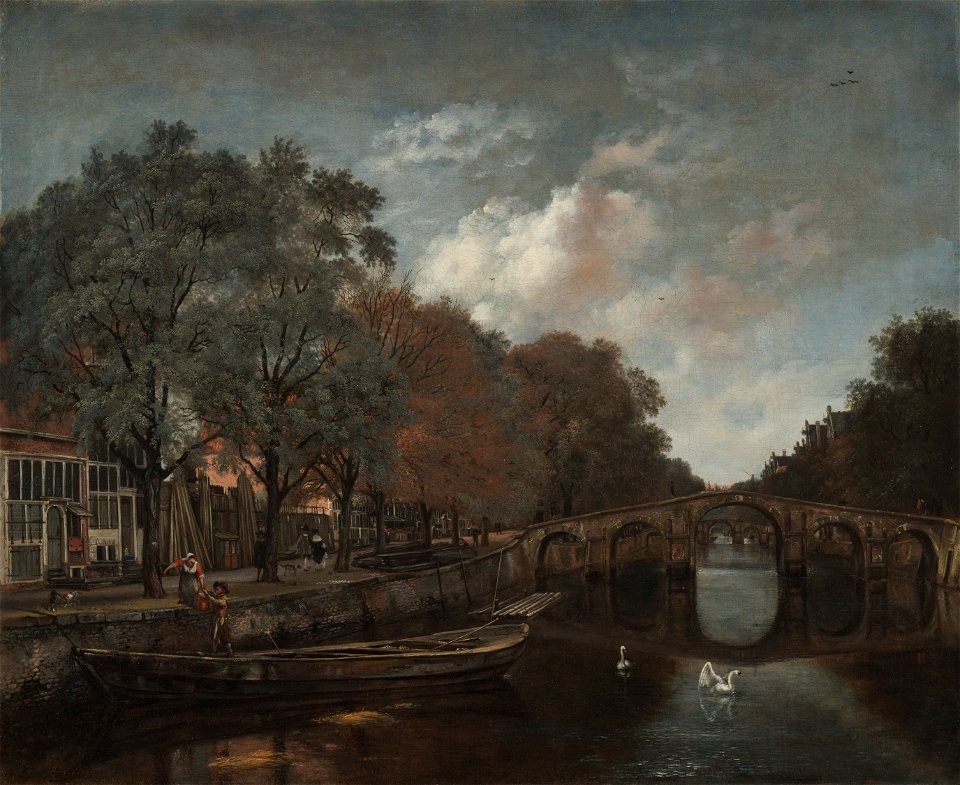 Jan Wijnants - Herengracht, Amsterdam - 1964.419 - Cleveland Museum of Art