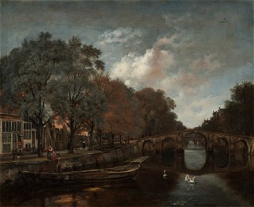 Jan Wijnants - Herengracht, Amsterdam - 1964.419 - Cleveland Museum of Art