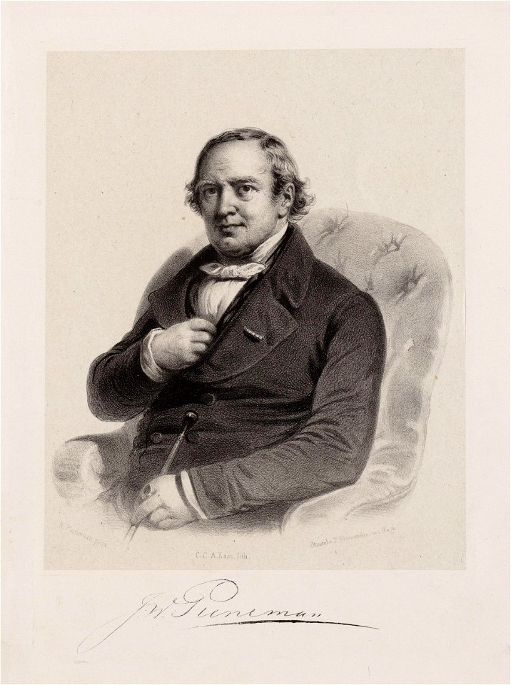 Jan Willem Pieneman - P Blommers, Afb 010097008979