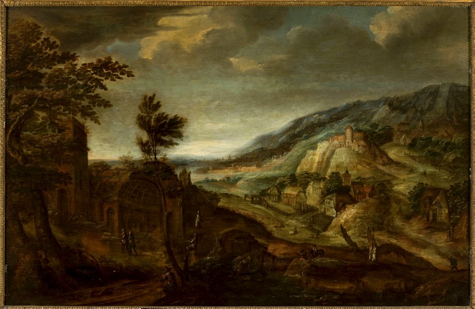 Jan Willemsz. Decker - Mountain landscape - M.Ob.1713 MNW - National Museum in Warsaw