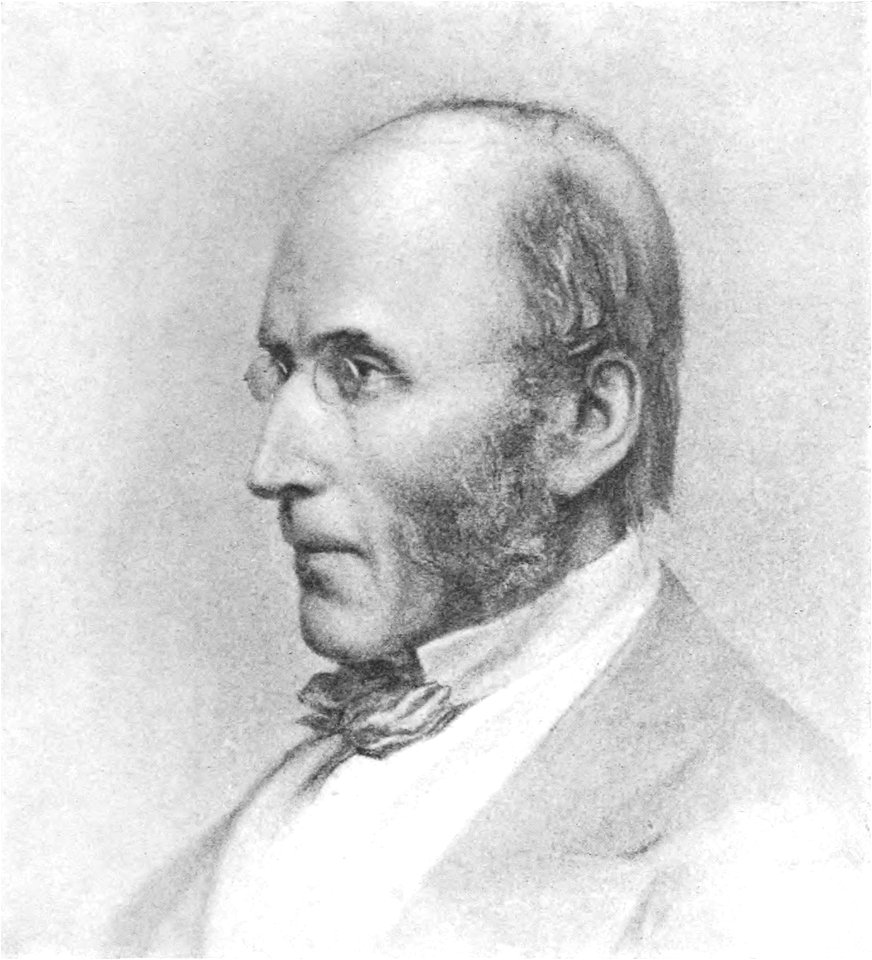 Jane Fortescue Seymour Portrait drawing of William Butterfield 1874 from 1913 book
