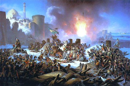 January Suchodolski - Ochakiv siege. Free illustration for personal and commercial use.