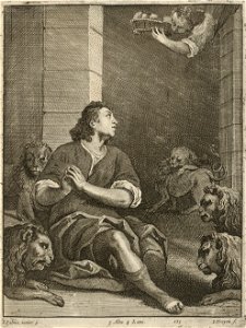 Jan van Troyen - Daniel in the Lion's Den SVK-SNG.G 11965-176