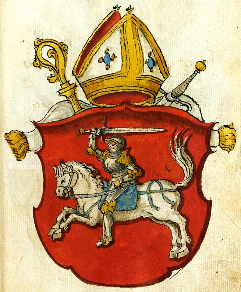 Jan z knižataŭ litoŭskich, Pahonia. Ян з княжатаў літоўскіх, Пагоня (1555)