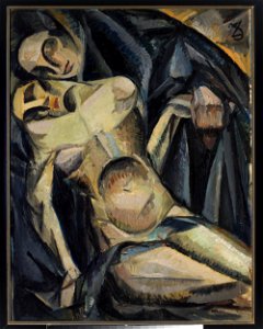Jan Żyznowski - Composition – Pieta - MPW 2054 - National Museum in Warsaw