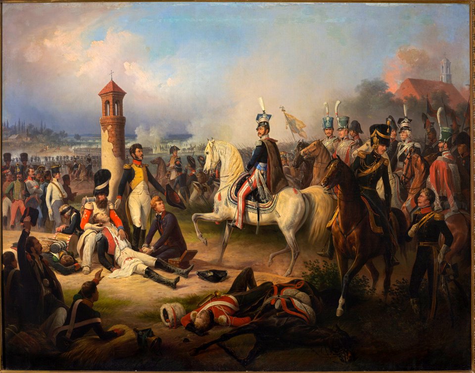 January Suchodolski - Death of Cyprian Godebski at Raszyn - MP 3813 - National Museum in Warsaw
