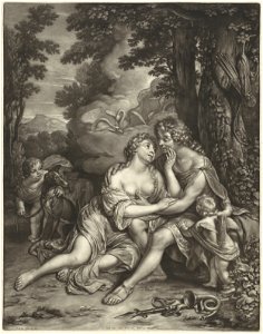 Jan Verkolje (I) - Venus and Adonis - WGA24601