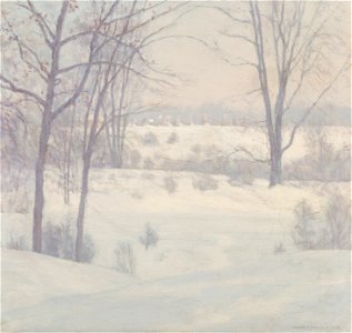 Winter Landscape by Alfred Jansson