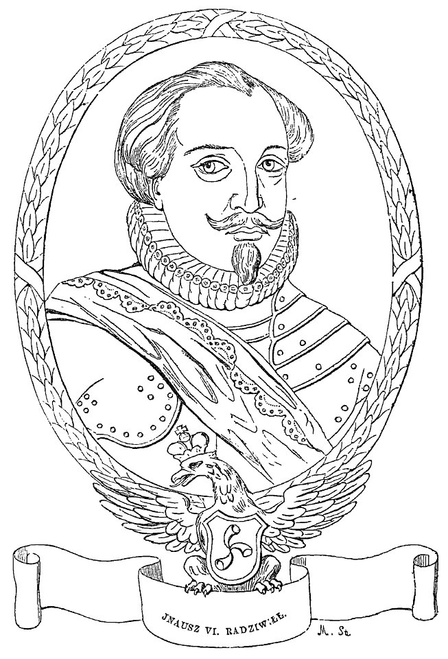 Januš VI Radzivił. Януш VI Радзівіл (M. Starkman, 1857)