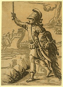 Jason returning with the golden fleece - AA (monogram of Andrea Andreani) in Mantoua 160. LCCN2008678924