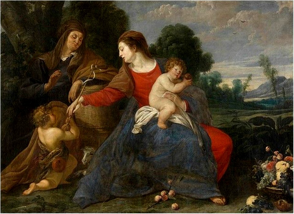 Jan Wildens - The Holy Family