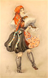 Jaroslav Štika - Tanečnice v kroji